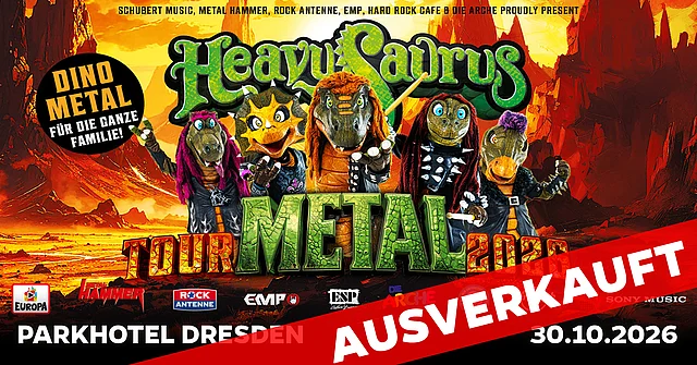 HEAVY SAURUS - Metal Tour 2026