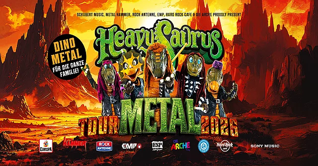 HEAVY SAURUS - Metal Tour 2026
