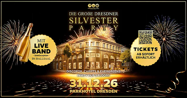 DIE GROßE DRESDNER SILVESTERPARTY 2026